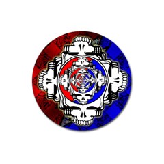 The Grateful Dead Magnet 3  (round) by Grandong