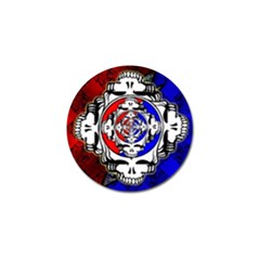 The Grateful Dead Golf Ball Marker by Grandong