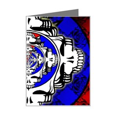 The Grateful Dead Mini Greeting Card by Grandong