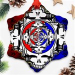 The Grateful Dead Snowflake Ornament (Two Sides) Front