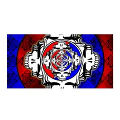 The Grateful Dead Satin Wrap 35  X 70  by Grandong