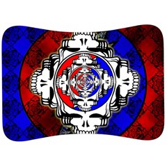 The Grateful Dead Velour Seat Head Rest Cushion by Grandong