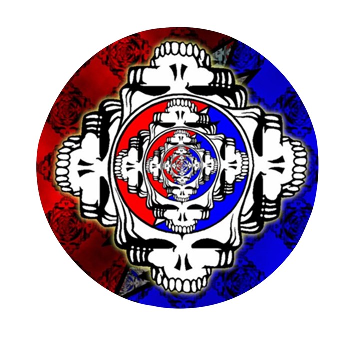 The Grateful Dead Mini Round Pill Box