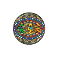 Dead Dancing Bears Grateful Dead Pattern Hat Clip Ball Marker (4 Pack) by Grandong