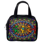 Dead Dancing Bears Grateful Dead Pattern Classic Handbag (Two Sides) Back