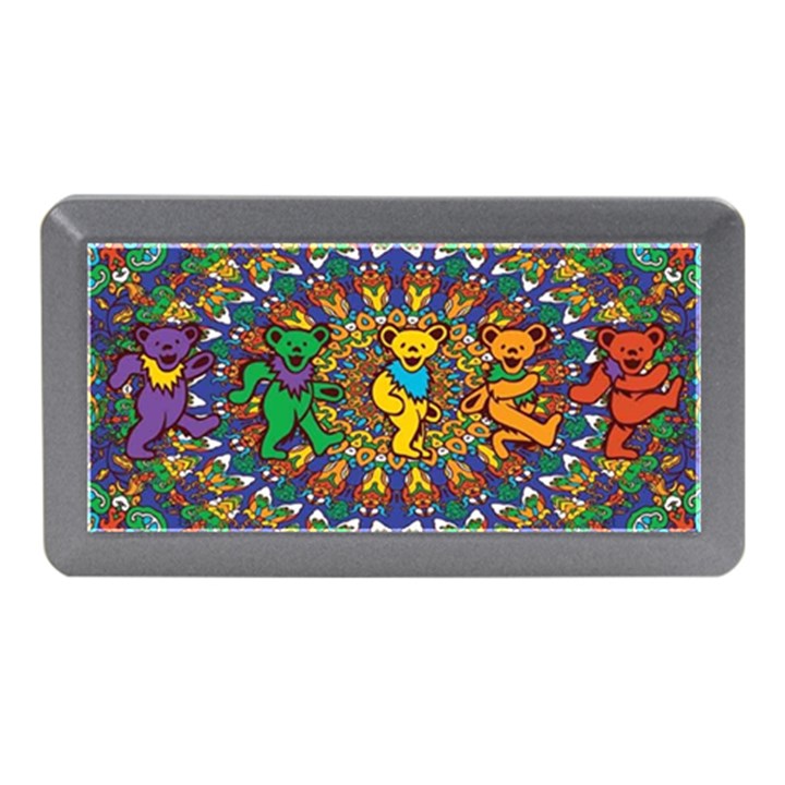 Dead Dancing Bears Grateful Dead Pattern Memory Card Reader (Mini)