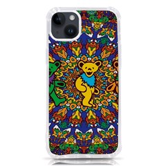 Dead Dancing Bears Grateful Dead Pattern Iphone 14 Plus Tpu Uv Print Case by Grandong