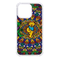 Dead Dancing Bears Grateful Dead Pattern Iphone 13 Pro Tpu Uv Print Case by Grandong