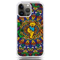 Dead Dancing Bears Grateful Dead Pattern Iphone 13 Pro Max Tpu Uv Print Case by Grandong