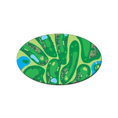 Golf Course Par Golf Course Green Sticker Oval (10 Pack) by Cowasu