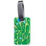 Golf Course Par Golf Course Green Luggage Tag (two sides) Front