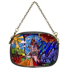 Beauty Stained Glass Castle Building Chain Purse (one Side) by Cowasu