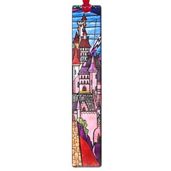 Beauty Stained Glass Castle Building Large Book Marks by Cowasu