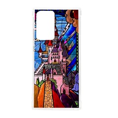 Beauty Stained Glass Castle Building Samsung Galaxy Note 20 Ultra Tpu Uv Case by Cowasu