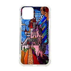 Beauty Stained Glass Castle Building Iphone 11 Pro 5 8 Inch Tpu Uv Print Case by Cowasu