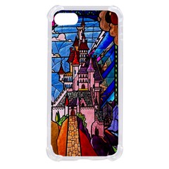 Beauty Stained Glass Castle Building Iphone Se by Cowasu