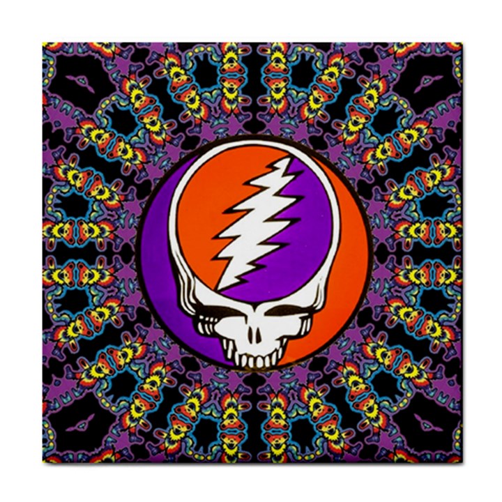 Gratefuldead Grateful Dead Pattern Tile Coaster