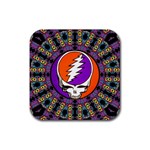 Gratefuldead Grateful Dead Pattern Rubber Coaster (Square) Front