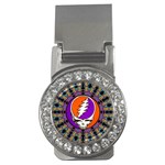 Gratefuldead Grateful Dead Pattern Money Clips (CZ)  Front