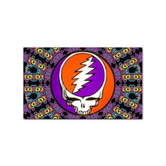 Gratefuldead Grateful Dead Pattern Sticker (rectangular) by Cowasu