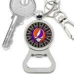 Gratefuldead Grateful Dead Pattern Bottle Opener Key Chain Front