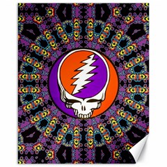 Gratefuldead Grateful Dead Pattern Canvas 16  X 20  by Cowasu