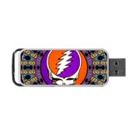 Gratefuldead Grateful Dead Pattern Portable USB Flash (Two Sides) Front