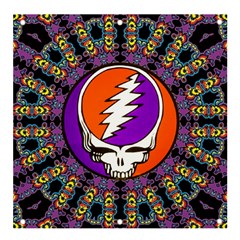 Gratefuldead Grateful Dead Pattern Banner And Sign 4  X 4  by Cowasu