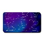 Realistic Night Sky With Constellations Medium Bar Mat 16 x8.5  Bar Mat