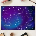 Realistic Night Sky With Constellations Cosmetic Bag (XXXL) Back