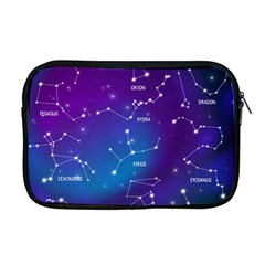 Realistic Night Sky With Constellations Apple Macbook Pro 17  Zipper Case by Cowasu