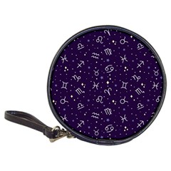 Vector Seamless Dark Zodiac Sign Star Symbol Pattern Classic 20-cd Wallets