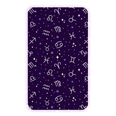 Vector Seamless Dark Zodiac Sign Star Symbol Pattern Memory Card Reader (rectangular) by Bedest