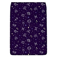 Vector Seamless Dark Zodiac Sign Star Symbol Pattern Removable Flap Cover (l) by Bedest