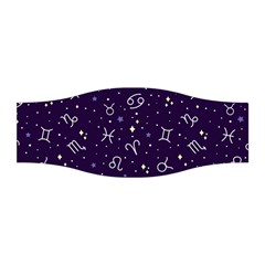 Vector Seamless Dark Zodiac Sign Star Symbol Pattern Stretchable Headband by Bedest