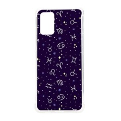 Vector Seamless Dark Zodiac Sign Star Symbol Pattern Samsung Galaxy S20plus 6 7 Inch Tpu Uv Case by Bedest