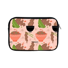 Japanese Street Food Soba Noodle In Bowl Pattern Apple Ipad Mini Zipper Cases by Bedest