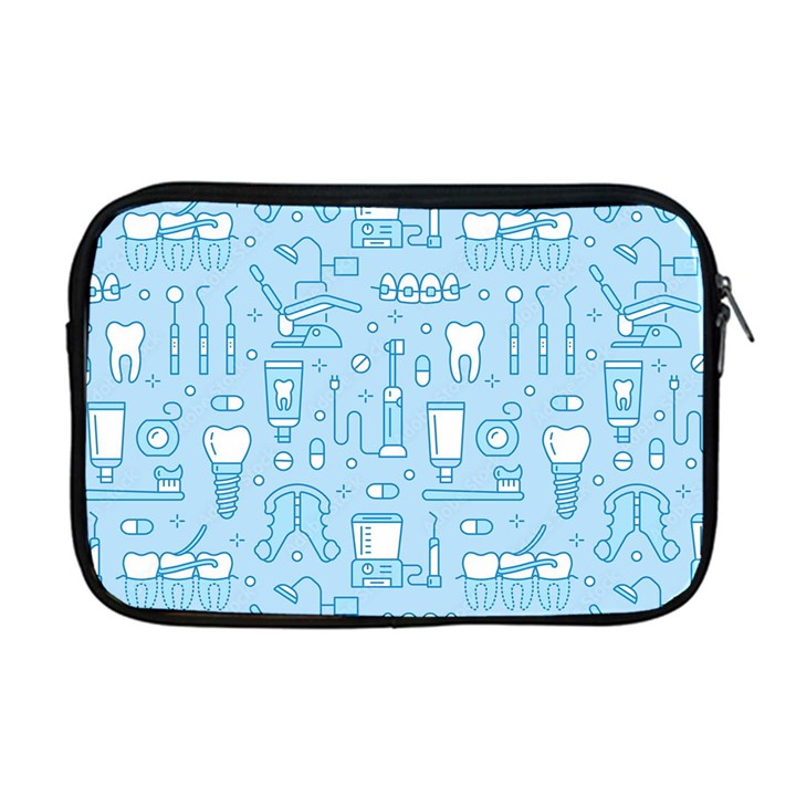 Dentist Blue Seamless Pattern Apple MacBook Pro 17  Zipper Case