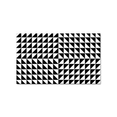 Optical-illusion-illusion-black Sticker (rectangular) by Bedest