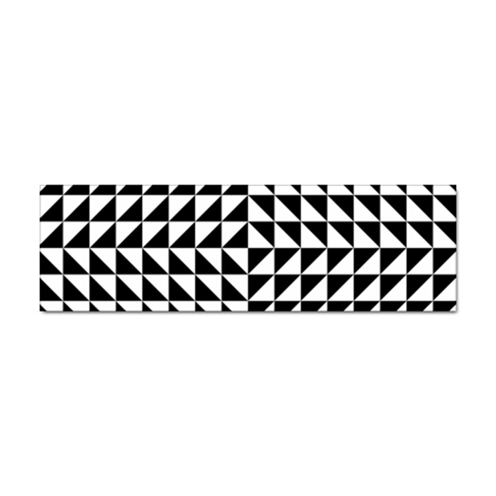 Optical-illusion-illusion-black Sticker Bumper (10 pack)