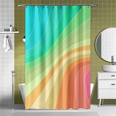 Arrangement-aesthetics-aesthetic Shower Curtain 48  x 72  (Small) 