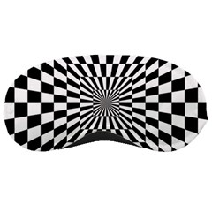 Optical-illusion-chessboard-tunnel Sleep Mask by Bedest