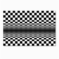 Art-optical-black-white-contrast Postcard 4 x 6  (pkg Of 10)