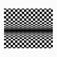 Art-optical-black-white-contrast Small Glasses Cloth (2 Sides) by Bedest