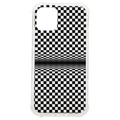 Art-optical-black-white-contrast Iphone 12 Mini Tpu Uv Print Case	 by Bedest