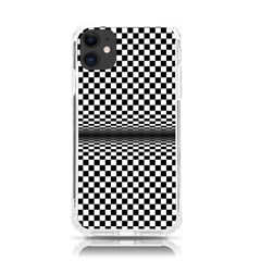 Art-optical-black-white-contrast Iphone 11 Tpu Uv Print Case by Bedest