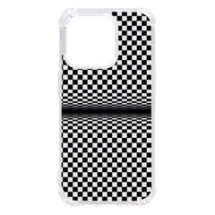 Art-optical-black-white-contrast Iphone 14 Pro Tpu Uv Print Case