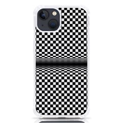 Art-optical-black-white-contrast Iphone 13 Tpu Uv Print Case by Bedest