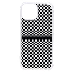 Art-optical-black-white-contrast Iphone 13 Mini Tpu Uv Print Case by Bedest