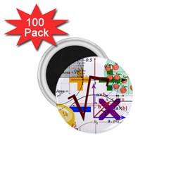 Mathematics Formula Physics School 1 75  Magnets (100 Pack)  by Bedest